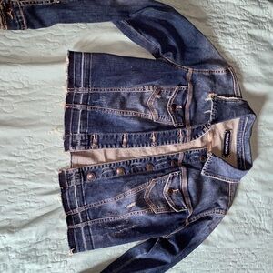Maurices Dark Blue Jean Jacket